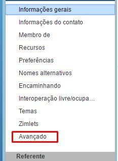 Gerenciando e-mail Zimbra - Cota de e-mail no zimbra - Passo 4